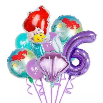 Набор воздушных шаров Disney Русалочка