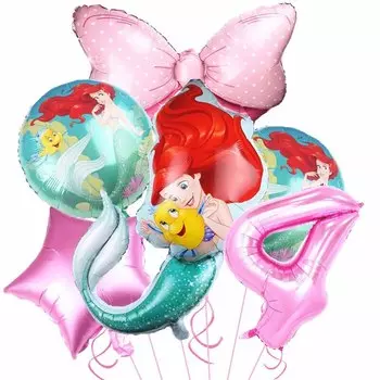 Набор воздушных шаров Disney Русалочка