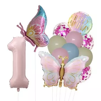 Набор воздушных шаров KUKUZHU с бабочками