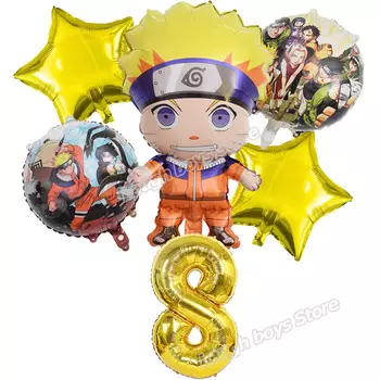 Набор воздушных шаров Наруто Bandai
