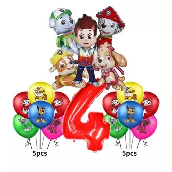 Набор воздушных шаров PAW PATROL для дня рождения