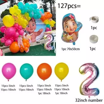 Набор воздушных шаров принцессы Моана Disney