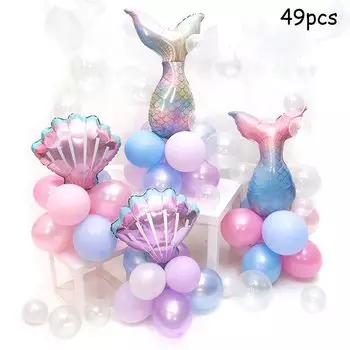 Набор воздушных шаров "Русалочка" WEIGAO