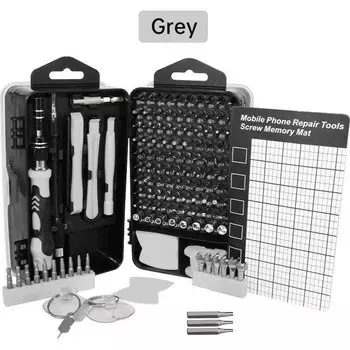 Набор высокоточных отверток 138 в 1, профессиональный набор инструментов для магнитной отвертки для ремонта телефона и компьютера, бытовой DIY