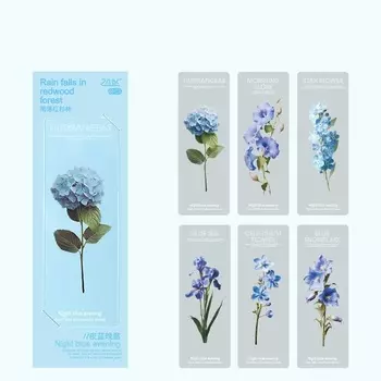 Набор закладок для книг с растениями VALIOSOPA, 6 шт.