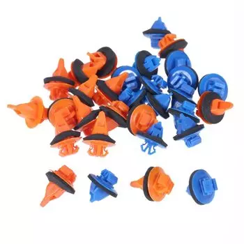 Набор зажимов для звукового сигнала крыла 75495-35010 75397-35010 подходит для Toyota 4runner Tacoma, внешняя накладка двери, рокерная панель заднего крыла