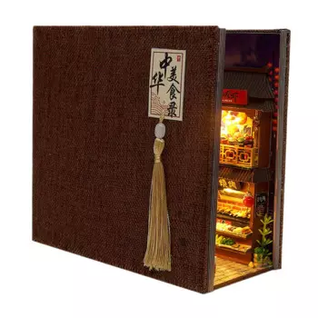 Наборы Booknook для творчества, Декоративные DIY модели, декор для комнаты, книжный шкаф, книжная полка, вставка для детей, девочек, мальчиков, детей, подростков, подарок на день рождения