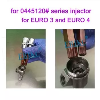 Наборы инструментов для ремонта винтов форсунок дизельного топлива для Bosch 0445 110 CRI CRIN, инструменты для разборки гайки, зажимные гайки