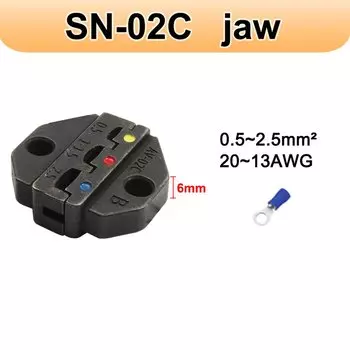 Наборы матриц для обжимных клещей LUBAN MINI EUROP STYLE