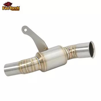 Надевается для Cfmoto Clx-700 Clx700 Sprot 2020 2021 2022 2023, выхлопная труба мотоцикла Escape Moto, замена соединительной трубки среднего звена