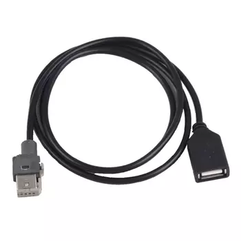 Надежный 4-контактный USB-кабель для навигации, стерео, подходит для проводов 307, 408, C4, C5, C, 4, B50, RD9, удлинитель
