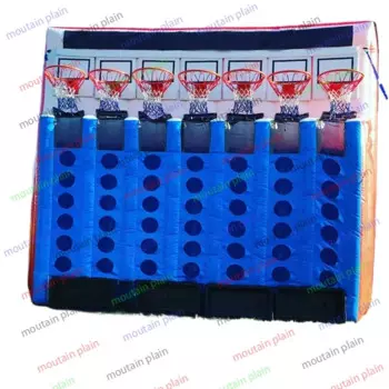 Надувной Баскетбол Connect Four для продажи, надувной баскетбольный мяч для игры на открытом воздухе