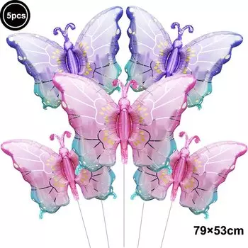 Надувные фотообои бабочки 5 шт. YSOIHF