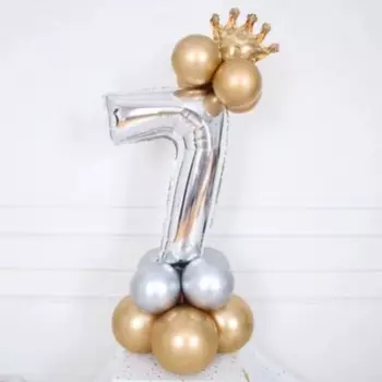 Надувные шары-цифры Яобенер для первого дня рождения