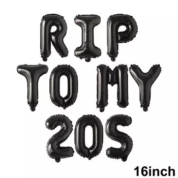 Надувные шары RIP To My 20s