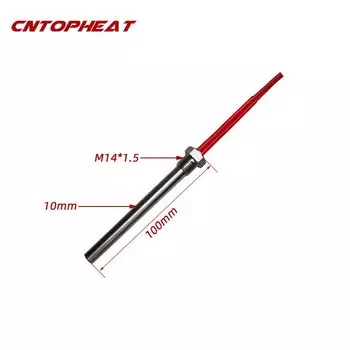 Нагревательный элемент для воды 12 В/24 В постоянного тока 50 Вт/100 Вт нагреватель картриджа M14 резьба SUS304 нагревательный элемент