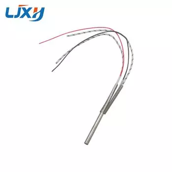 Нагревательный элемент LJXH, нагревательный элемент 220 В с термопарой типа K, размер 6x40 мм/50 мм/60 мм/80 мм, мощность 80 Вт/100 Вт/110 Вт/150 Вт