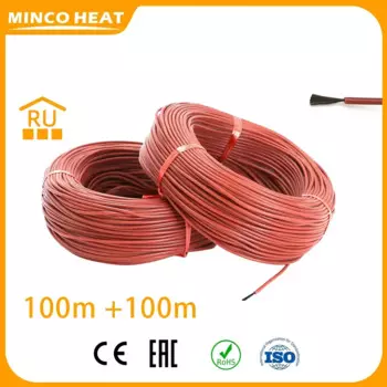 Нагревательный кабель из углеродного волокна Minco Heat 200 м