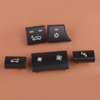 Нагреватель воздуха A/C, 1 комплект, кнопка управления переключателем, Крышка накладки 61316972780, подходит для BMW X5 E70 X6 E71 2013 2012 2011 2010 2009 2008