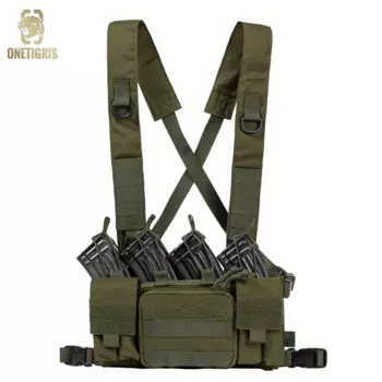 Нагрудная установка ONETIGRIS, снаряжение для груди MOLLE, тактическая нагрудная установка, подвесная сумка, сумка для администратора, медицинский Органайзер мэнк