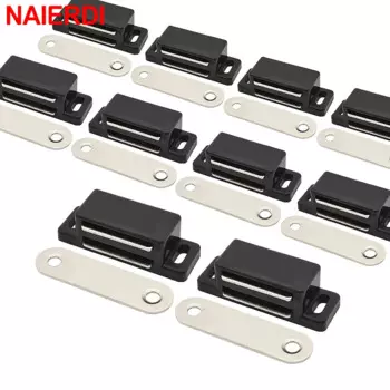 NAIERDI Магнитные защелки для шкафов 10 штук