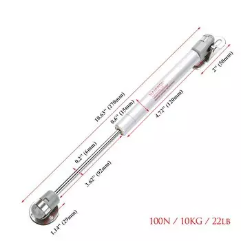 NAIERDI Гидравлические петли для кухонных шкафов 4 шт