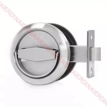 NAIERDI круглый скрытый дверной замок из нержавеющей стали