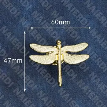 NAIERDI ручка для шкафа медный цвет животные