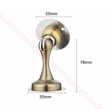 NAIERIDI непробиваемая наклейка, дверная остановка, водостойкая нержавеющая сталь, магнитная дверная пробка, мебельная фурнитура для дверей