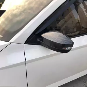 Накладка на автомобильное зеркало заднего вида для Skoda Fabia Rapid 2015-2019