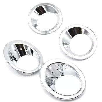 Накладка на бампер для Nissan Qashqai/Dualis J10 2007-2009