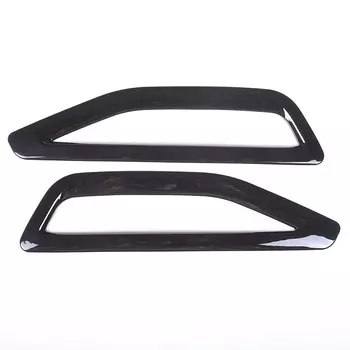 Накладка на боковое вентиляционное отверстие для BMW X5 G05 2019-2022, боковое вентиляционное отверстие автомобиля, воздушный поток, крыло, впускная наклейка, жабры акулы, внешние аксессуары из АБС-пластика