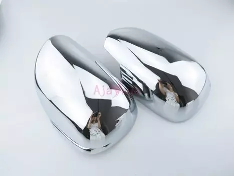 Накладка на боковое зеркало автомобиля, накладка на зеркало заднего вида 2003-2009 для Toyota Land Cruiser 120 Prado FJ120 J120