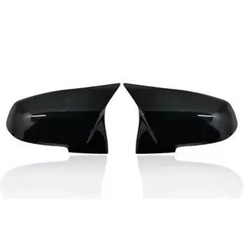 Накладка на боковое зеркало заднего вида, 2 шт., для автомобилей BMW F20, F21, F22, F23, F30, F31, F32, F36, X1, E84, F87, M2, углеродное волокно