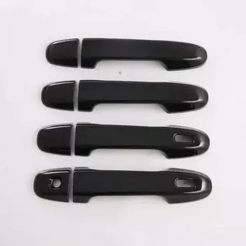 Накладка на дверную ручку автомобиля, хромированная наклейка из АБС-пластика из углеродного волокна для Subaru Forester SK 2019 2020 2021 2022, аксессуары для стайлинга автомобиля