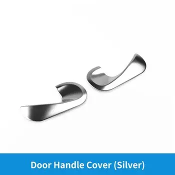Накладка на дверную ручку автомобиля, внутренние молдинги из нержавеющей стали, наклейки для Smart 453 Fortwo Forfour, украшение для стайлинга автомобиля