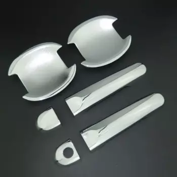 Накладка на дверную ручку для Nissan Juke 2011-2018, хромированная накладка на дверную ручку из АБС-пластика, накладка на дверную чашу, Стайлинг автомобиля 2012, 2013, 2014, 2015, 2016, 2017