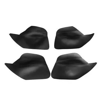 Накладка на дверную ручку из микрофибры для Mitsubishi Outlander 2014, 2015, 2016, 2017, 2018, 4 шт.