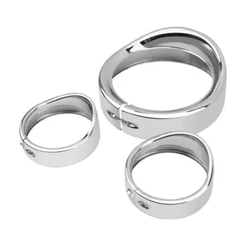 Накладка на фару мотоцикла, 7 дюймов, кольцевая фара, козырек 4,5 дюйма, светодиодный светильник для Harley Touring Road King Electra Glide Softail FLD/FLH