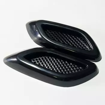 Накладка на крыло автомобиля, декоративный впуск, универсальный автомобильный воздушный поток, бампер, боковая наклейка на вентиляционное отверстие, совок, капот, спираль, дверь, внешняя наклейка