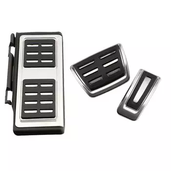 Накладка на педаль автомобиля Lilmanta, колодки на педали тормоза газа для Volkswagen VW Passat B8, вариант 2016 2017 2018 2019 2020 2021 AT MT