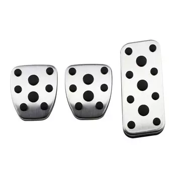 Накладка на педаль акселератора тормоза из нержавеющей стали для Subaru Forester Outback 2003-2006 Legacy 2004-2015 Аксессуары