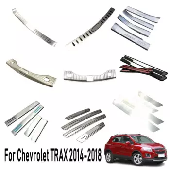 Накладка на порог для Chevrolet TRAX 2014 2015 2016 2017 2018