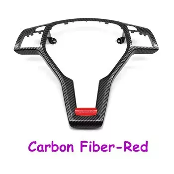 Накладка на рамку рулевого колеса автомобиля для Mercedes Benz A B C E GLK GLA CLA CLS Class W176 W246 W204 W212 W156 W117 AMG Style