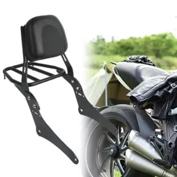 Накладка на спинку мотоцикла Sissy Bar с багажником, задняя накладка на спинку пассажира для Honda Rebel cm300 cm500, простая установка