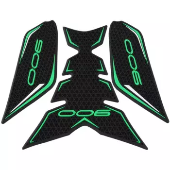 Накладка на топливный бак мотоцикла, накладка на топливный бак, резиновая накладка на топливный бак для Kawasaki Z900 Z 900 2017-2023