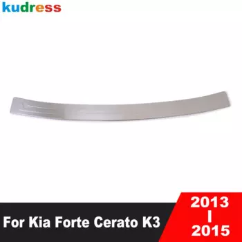 Накладка на задний бампер из нержавеющей стали для Kia Forte Cerato K3 2013 2014 2015
