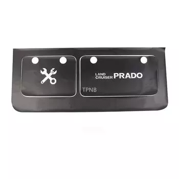 Накладка на заднюю дверь для Toyota Land Cruiser Prado 150, J15, 2010, 2011, 2012, 2013, 2014, 2015, 2016, 2017, 2018, 2019, 2020, аксессуары