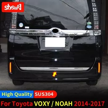 Накладка на заднюю дверь, внешние аксессуары из нержавеющей стали для Toyota Voxy Ноя ZWR80G ZRR80W 85 Вт 80 г 85 г, Стайлинг автомобиля, 1 шт.