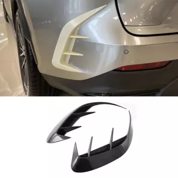 Накладка на заднюю противотуманную фару из углеродного волокна для Lexus NX-Class AZ20 NX250 NX350 NX450 2021 2022, автомобильные аксессуары